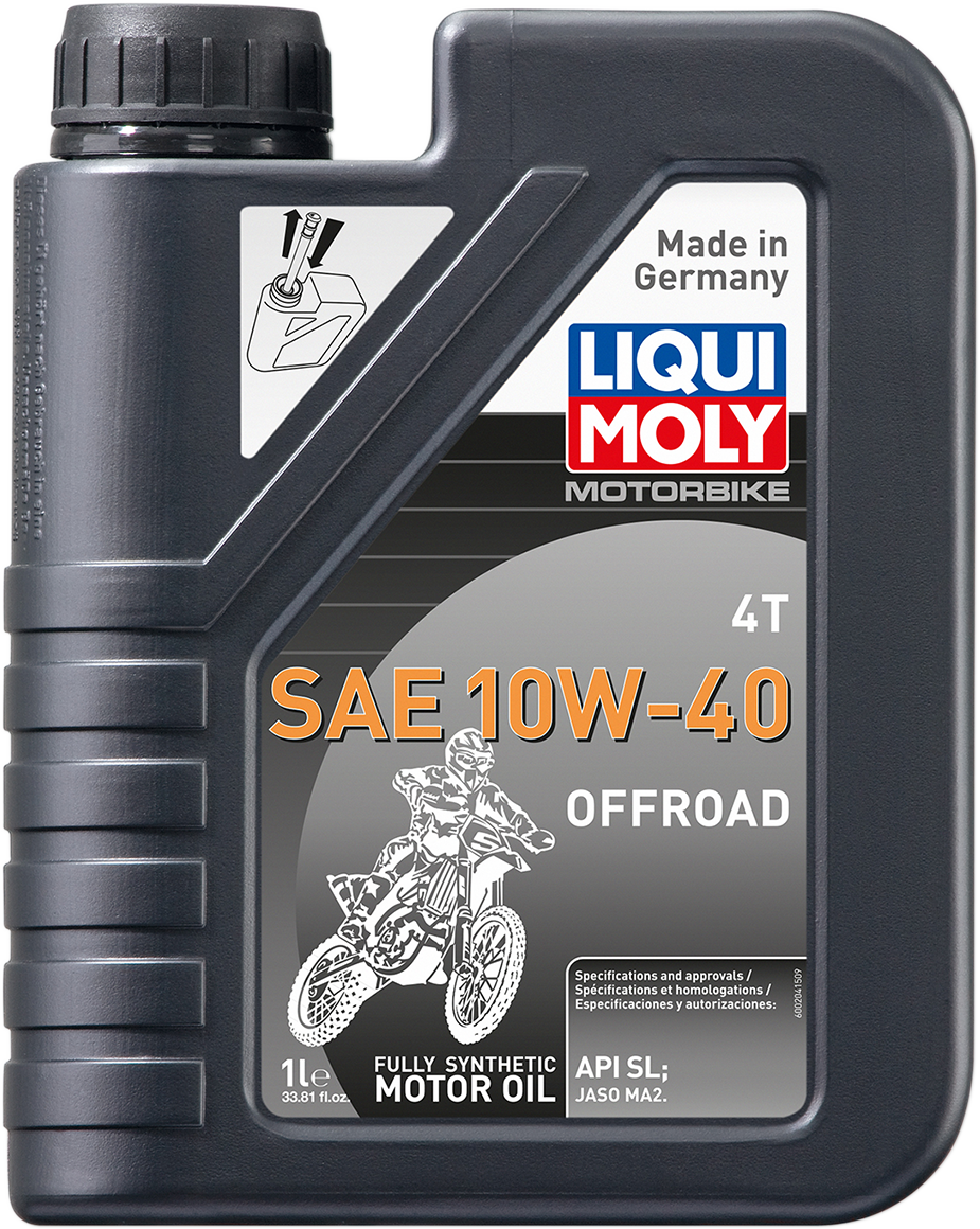 LIQUI MOLY Offroad 4T Oil 10W-40 - 1L - Part Number 20082