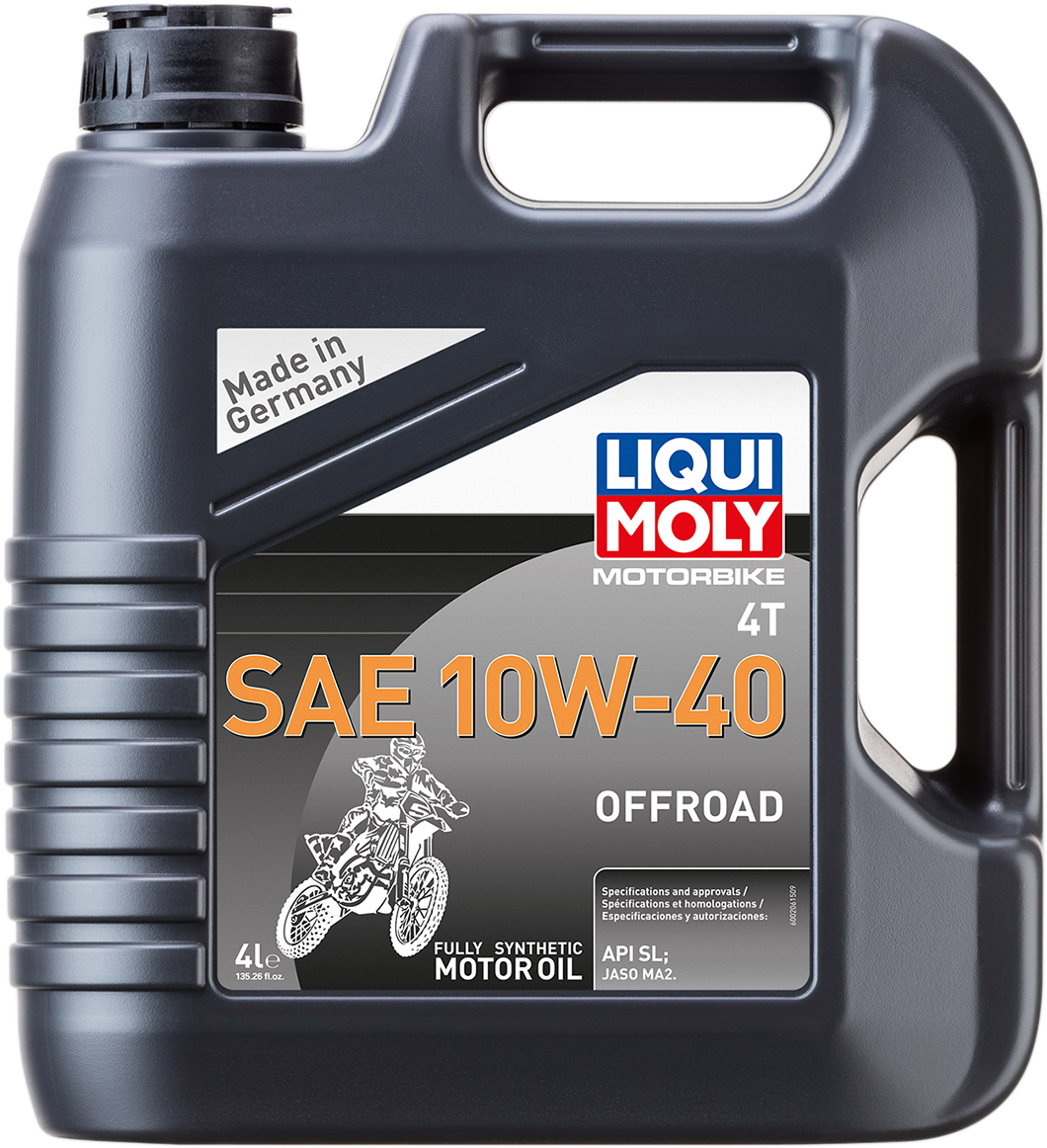 LIQUI MOLY Offroad 4T Oil 10W-40 - 4L | High-Performance Synthetic Motor Oil for 4-Stroke Engines