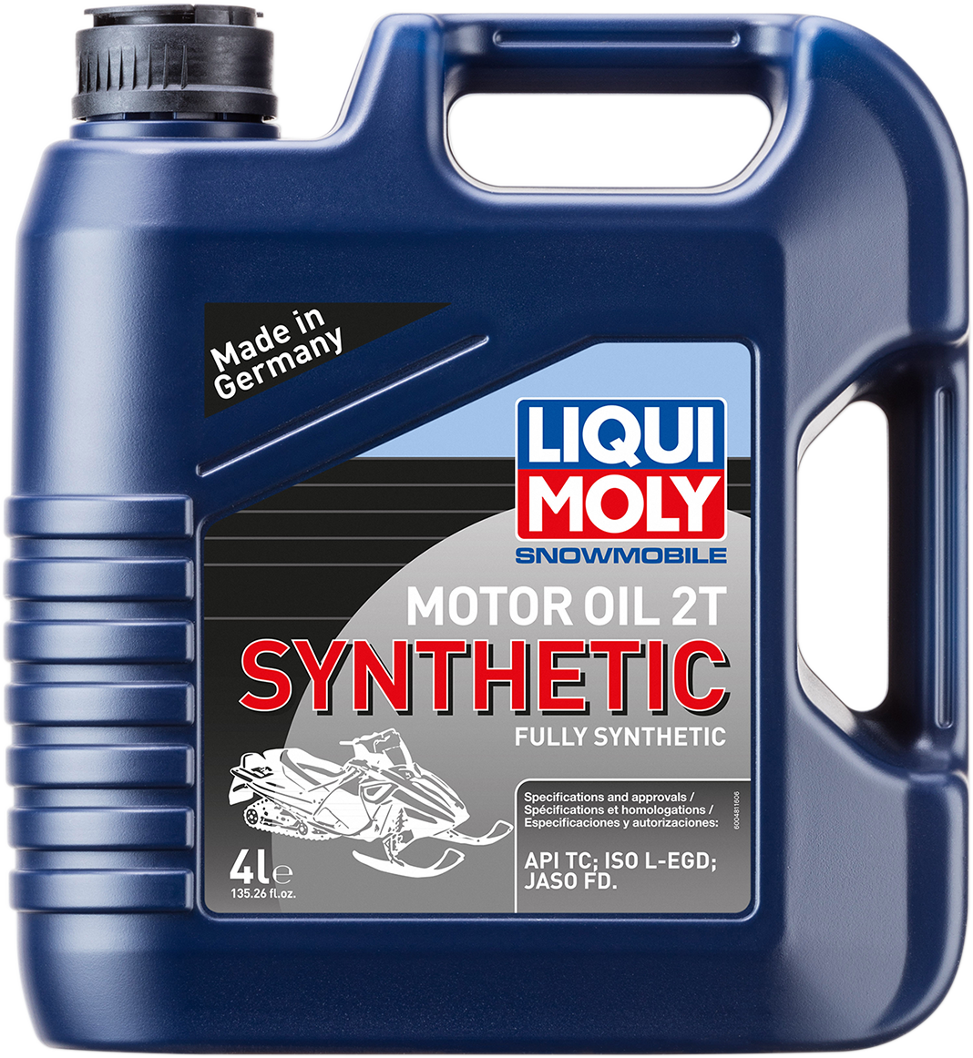 LIQUI MOLY Snowmobile Pro Race Synthetic 2T Oil - 4L, Part Number 20146