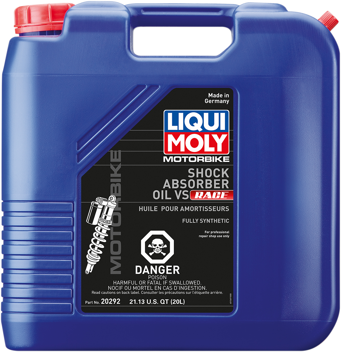 LIQUI MOLY Racing Synthetic Shock Oil - Part Number 20292, 20L Container