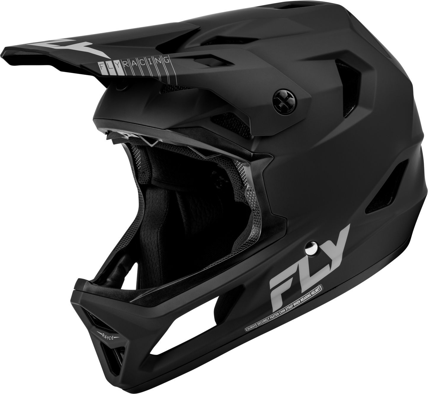 FLY RACING YOUTH RAYCE BICYCLE HELMET MATTE BLACK YL'YL