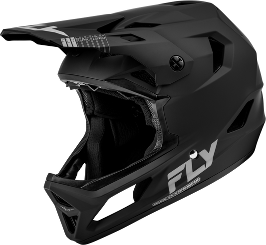 FLY RACING YOUTH RAYCE BICYCLE HELMET MATTE BLACK YM'YM