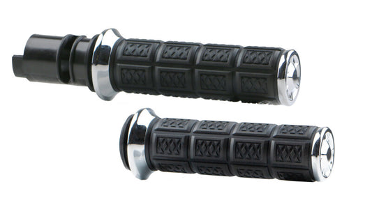 Kuryakyn Enygma Grips for Touring and Softail Models – Soft, Vibration-Dampening Handlebars for Harley-Davidson 2023-2024