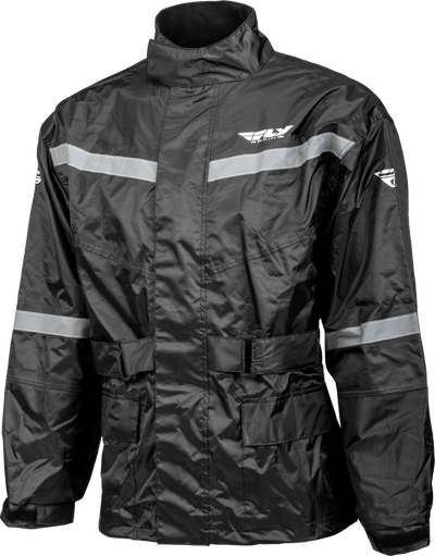 FLY RACING 2-PIECE RAIN SUIT BLACK XL'XL