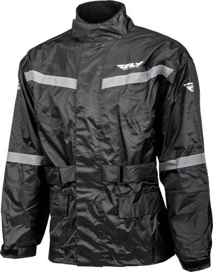 FLY RACING 2-PIECE RAIN SUIT BLACK XL'XL