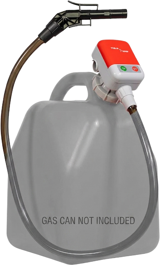 TERA PUMP Battery Powered Fuel Transfer Pump TRFA01 for Gas, Diesel, Kerosene, and More