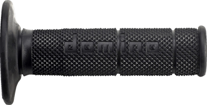 DOMINO Victor No-Waffle Grips for 7/8 inch Handlebars - Black (Part Number 6131.82.40.06)