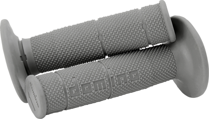 DOMINO Victor No-Waffle Grips for 7/8 inch Handlebars - Gray (Part Number 6131.82.52.06)