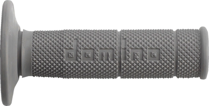 DOMINO Victor No-Waffle Grips for 7/8 inch Handlebars - Gray (Part Number 6131.82.52.06)