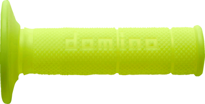DOMINO Victor No-Waffle Grips - Fluorescent Yellow Part 6131.82.50.06 for 7/8" Handlebars