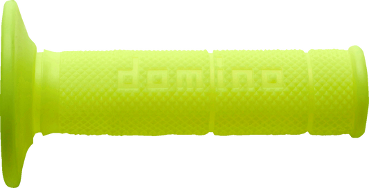 DOMINO Victor No-Waffle Grips - Fluorescent Yellow Part 6131.82.50.06 for 7/8" Handlebars
