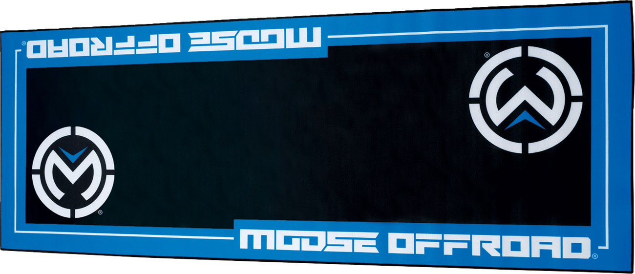 Moose Offroad HCBLM802102 Bike Pad - Blue for Garage and Pit Area Protection