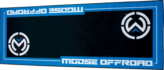 Moose Offroad HCBLM802102 Bike Pad - Blue for Garage and Pit Area Protection