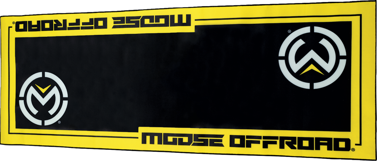 MOOSE OFFROAD Bike Pad - Yellow HCYLBLM802102 for Comfort and Spill Protection