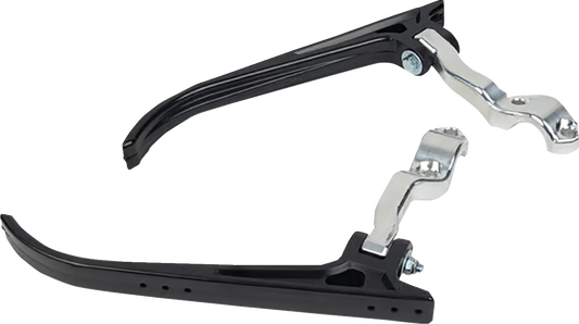Moose Offroad Aluminum Open Ended Moto Roost Deflector Mounting Kit for KX 450 - Black (Part #53-8024)