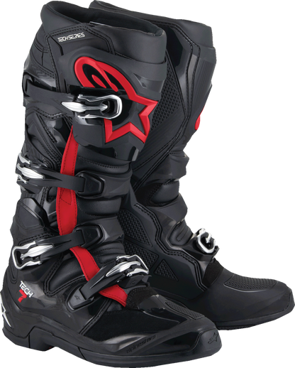 ALPINESTARS Tech 7 Boots - Fluorescent Red/Black - US 14 / EU 49.5 2012025-1030-14