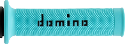 DOMINO MotoGP Grips Dual-Compound Cyan/Black A01041C4080B7-0