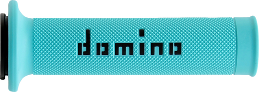 DOMINO MotoGP Grips Dual-Compound Cyan/Black A01041C4080B7-0