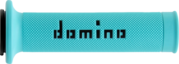 DOMINO MotoGP Grips Dual-Compound Cyan/Black A01041C4080B7-0