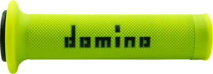 DOMINO MotoGP Grips - Dual-Compound Fluorescent Yellow/Black A01041C4050B7-0
