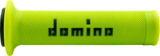 DOMINO MotoGP Grips - Dual-Compound Fluorescent Yellow/Black A01041C4050B7-0