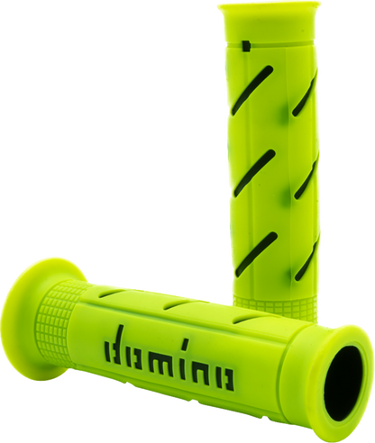 DOMINO XM2 Sport Touring Grips - Fluorescent Yellow/Black A250041C4050C7-0