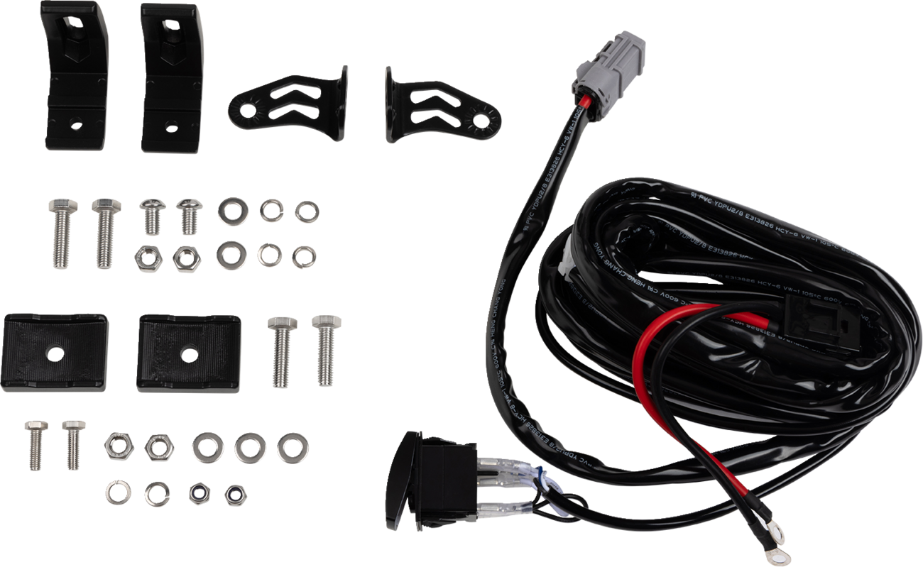 Moose Offroad 50-Inch LED Light Bar MSE-BLB50 with Combo Beam and Blackout Finish