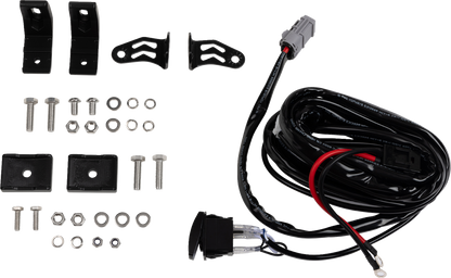 Moose Offroad 50-Inch LED Light Bar MSE-BLB50 with Combo Beam and Blackout Finish
