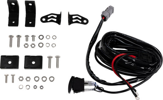 Moose Offroad 50-Inch LED Light Bar MSE-BLB50 with Combo Beam and Blackout Finish