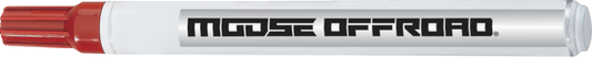 MOOSE OFFROAD Tire Pen - Red Q15-6018R for Precise Rubber Marking and Tire Detailing