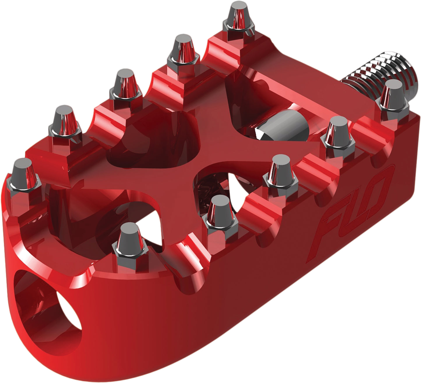 FLO MOTORSPORTS Moto Style Shift Peg Red for Harley Davidson XG and XL1200T Models