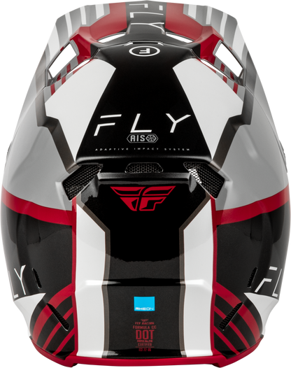 Formula Cc Strike Helmet Grey/Red/Black/White 2x