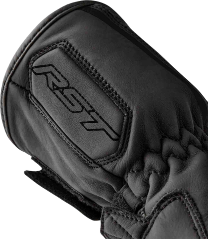 RST S1 Leather Gloves for Men and Women - Black, Size XL