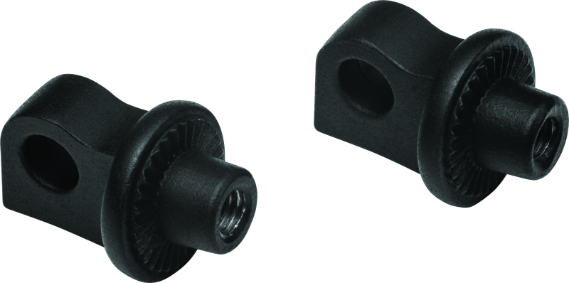 Kuryakyn Splined Peg Adapter Satin Black Part #kur8898 for Powersports Vehicles