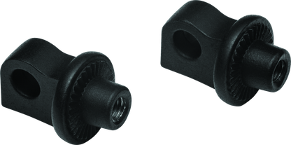 Kuryakyn Splined Peg Adapter Satin Black Part #kur8898 for Powersports Vehicles