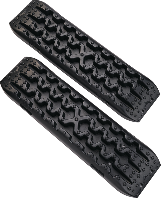 MOOSE OFFROAD Q15-6019B Recovery and Traction Boards – Heavy-Duty Black Pair