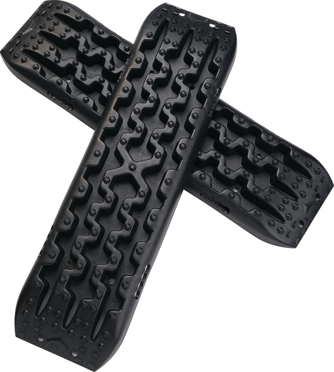 MOOSE OFFROAD Q15-6019B Recovery and Traction Boards – Heavy-Duty Black Pair