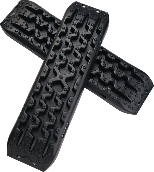 MOOSE OFFROAD Q15-6019B Recovery and Traction Boards – Heavy-Duty Black Pair