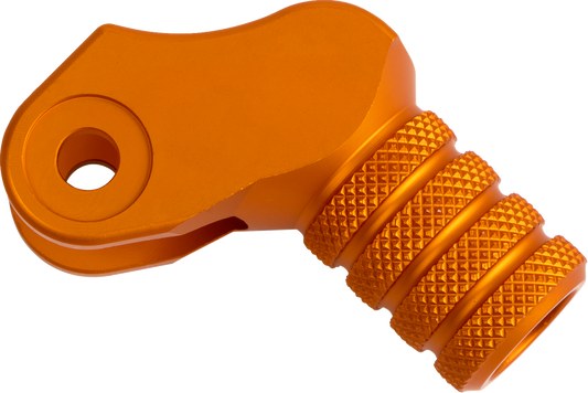 MOOSE Offroad Knurled Shift Lever Tip - 20 mm - Orange (Part #81-0000-10-40)