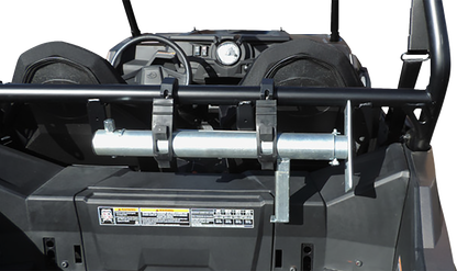 MOOSE OFFROAD U-5100 Jack with Crank Handle — Extended Height, 2,000 lb Capacity, Weatherproof Galvanized Finish