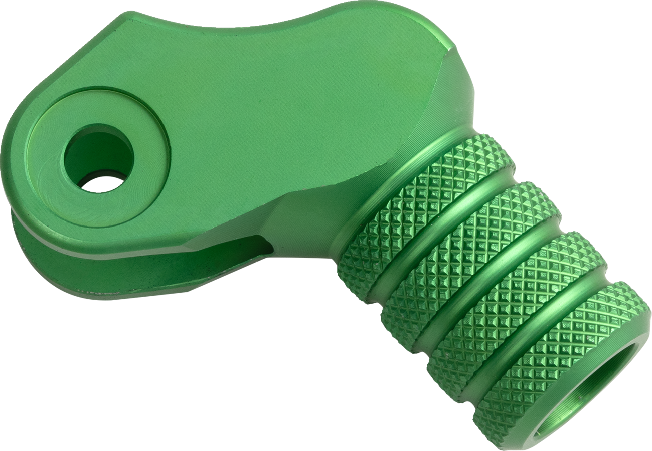 MOOSE OFFROAD Knurled Shift Lever Tip - 20 mm - Green (Part Number 81-0000-10-30)