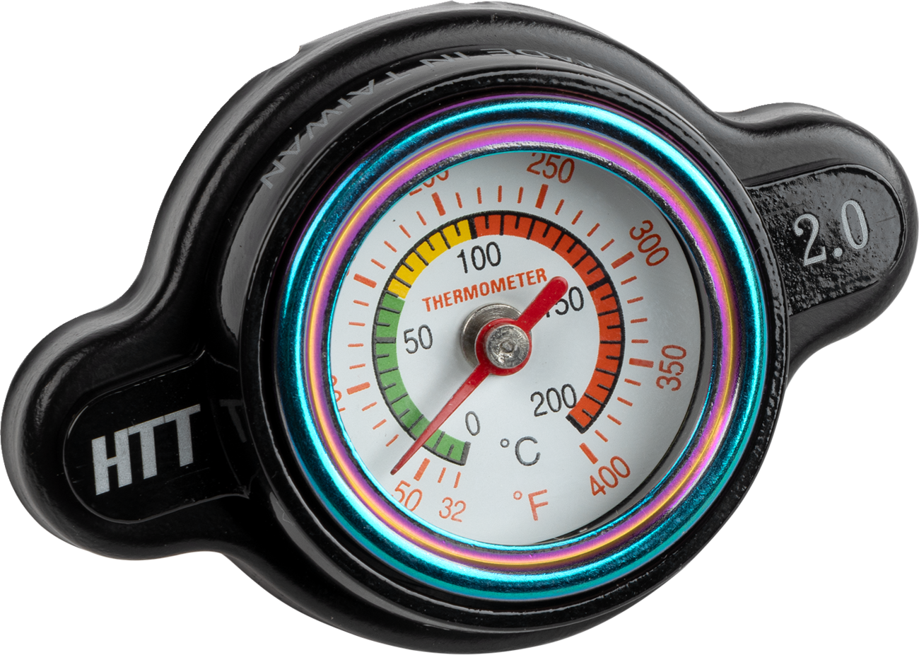 MOOSE OFFROAD Radiator Cap with Temperature Gauge for Husqvarna/KTM I15-5203B, 2.0 Bar