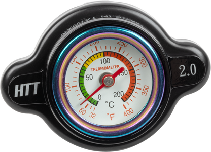 MOOSE OFFROAD Radiator Cap with Temperature Gauge - 2.0 Bar for Husqvarna/KTM I15-5201B