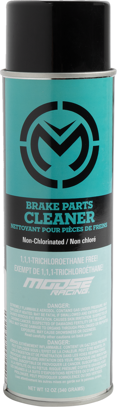 MOOSE Offroad Brake Parts Cleaner - 12 oz Aerosol, Part No. MABPCMSE241215