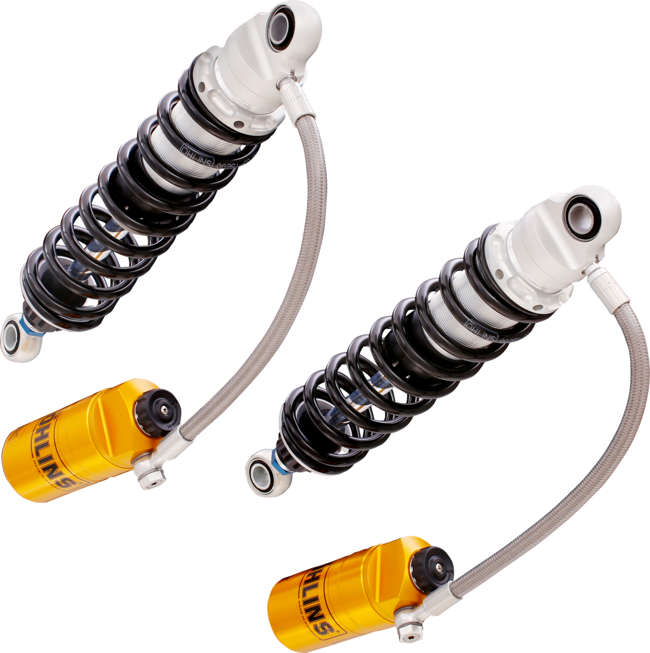 OHLINS HD 357S2 Twin Shocks - 13-Inch Fully Adjustable STX36