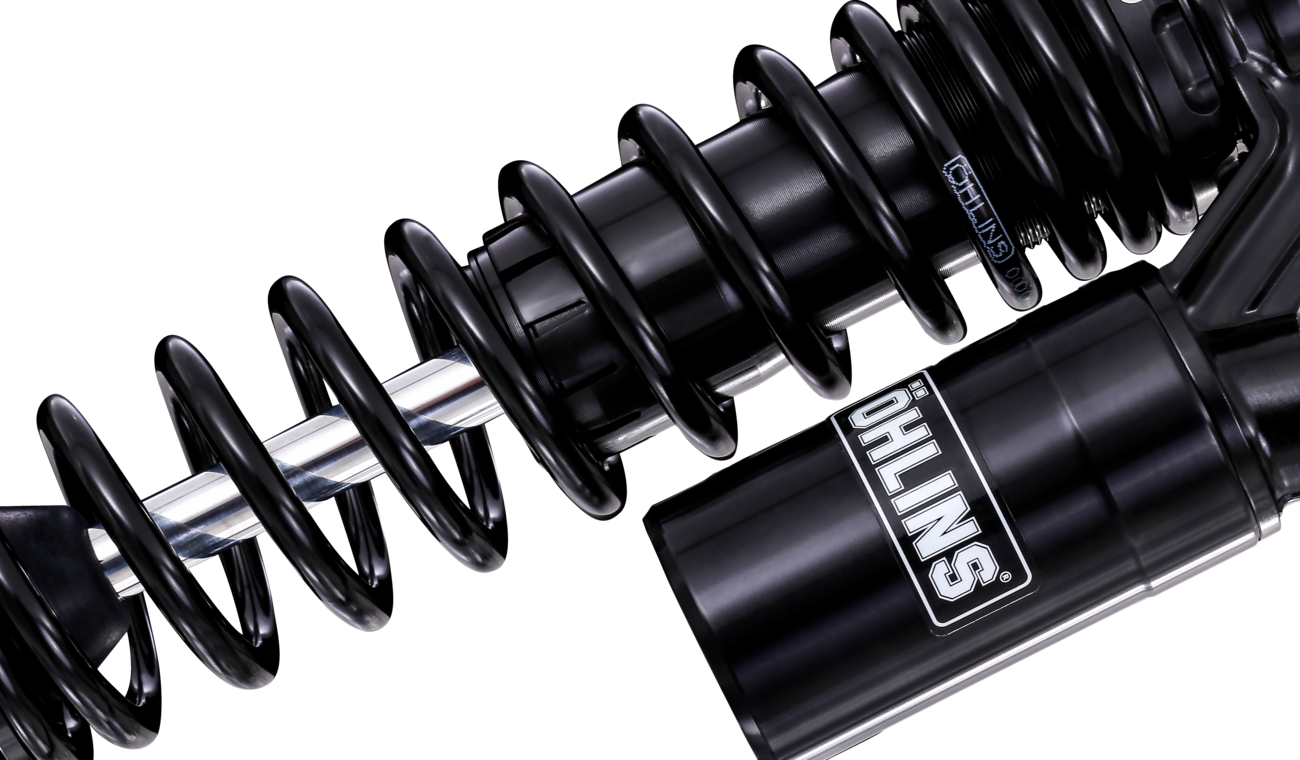 OHLINS HD 763 Twin Shocks - 12-Inch Fully Adjustable Suspension with STX36P Technology