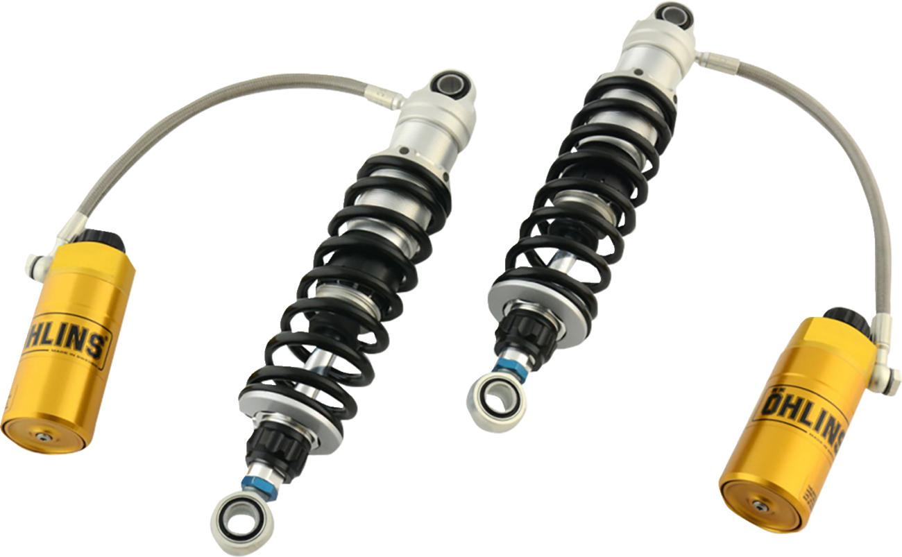 OHLINS HD 357 Twin Shocks - 13-Inch Fully Adjustable STX36 Monotube Design