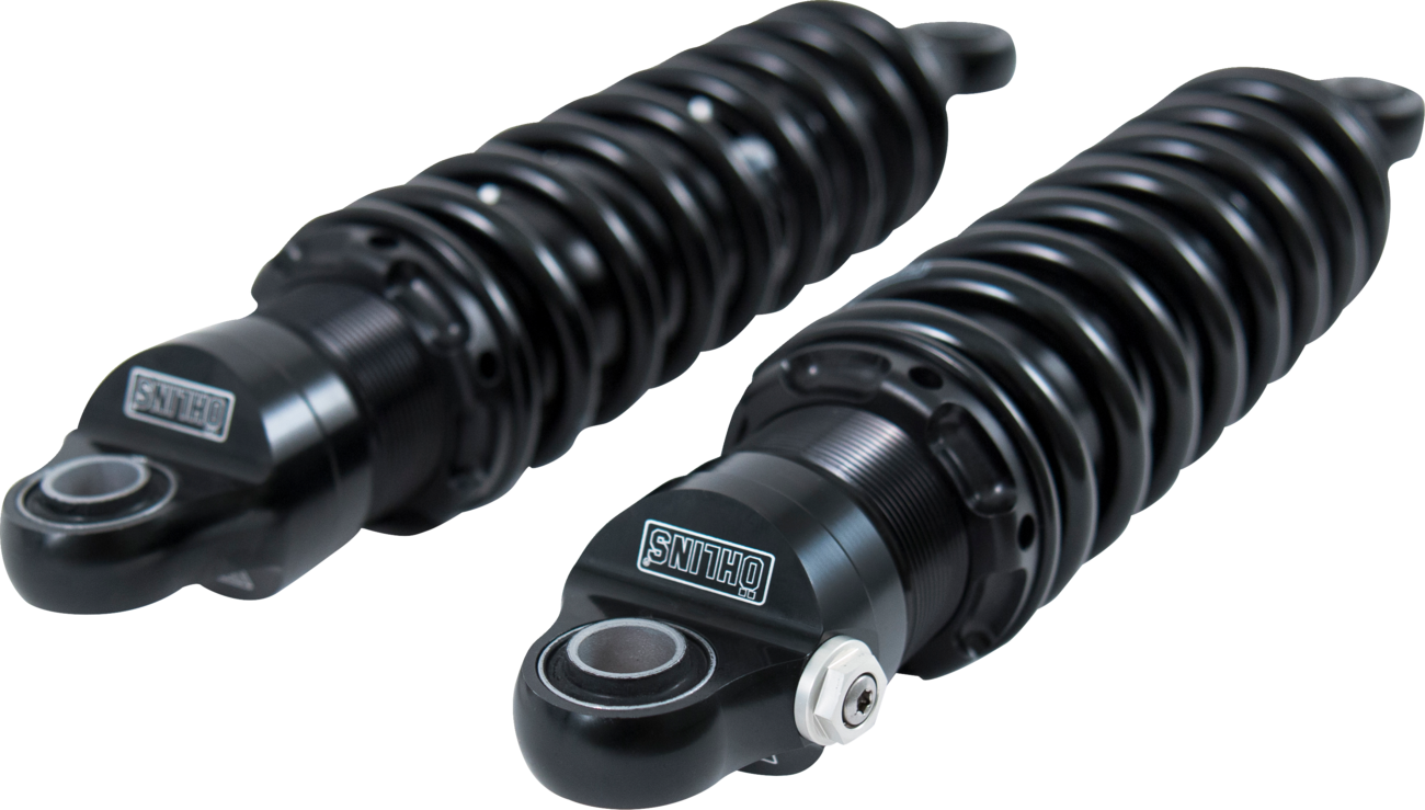 OHLINS HD 772S2 Twin Shocks - 13-inch Rebound Adjustable STX36 Blackline