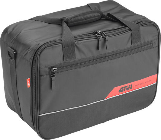 GIVI T468C V35 Matte Black Side Cases with Red Lenses – 37 Liter Each Pair