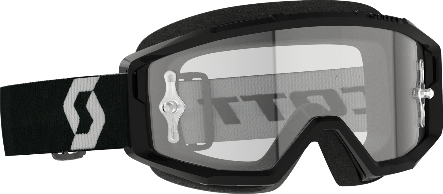 SCOTT Primal Goggle Black/White Clear Works - Medium to Small Face Fit